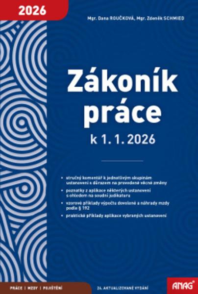 Zákoník práce k 1.1.2026 - 9788075544315