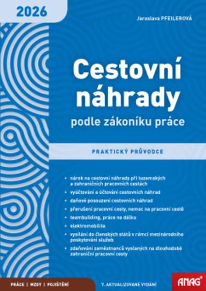 Cestovní náhrady podle zákoníku práce 2026 - 9788075544308