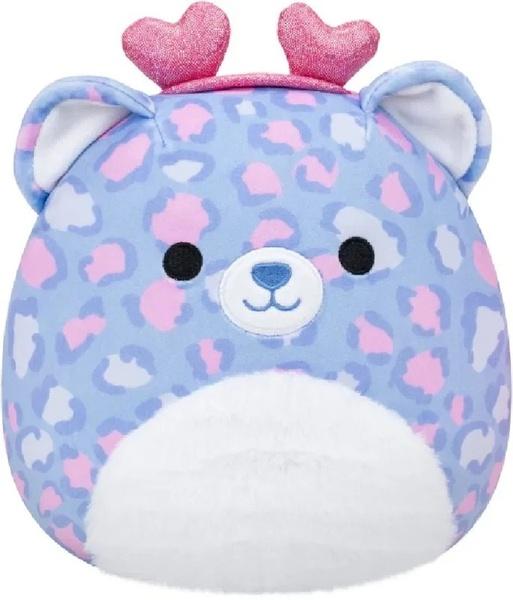 Squishmallows Fialový leopard Noam 