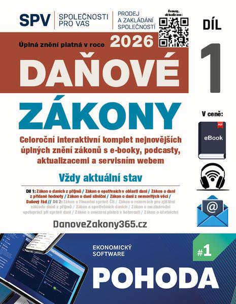 Daňové zákony 2026 - 9788081832369