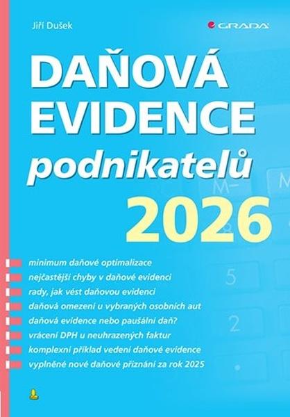 Daňová evidence podnikatelů 2026 - 9788027158515