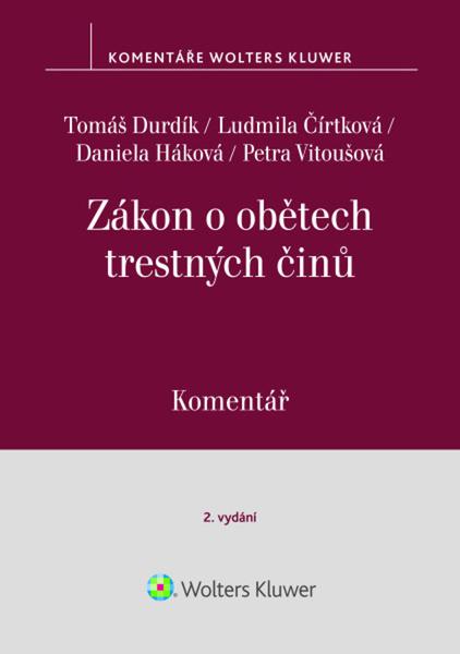 Zákon o obětech trestných činů - 9788028605094