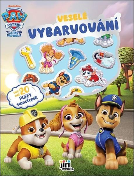 Veselé vybarvování se super samolepkami Tlapková patrola