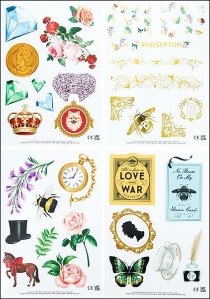 Samolepky Bridgetonovi