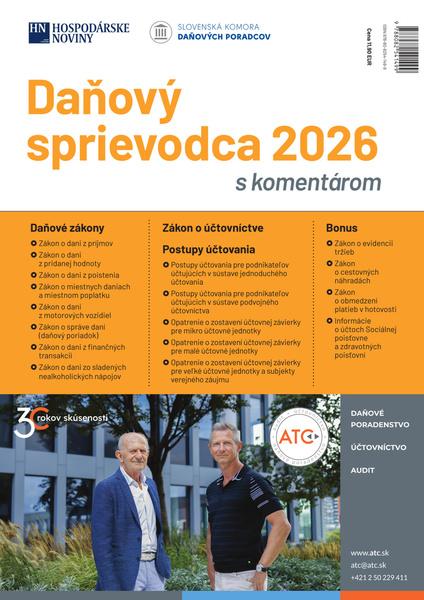 Daňový sprievodca 2026 - 9788082541499