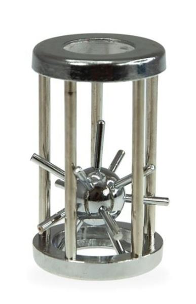 Kovový hlavolam Ježek v kleci