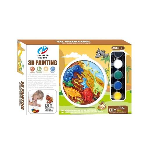 3D malování dinosauři