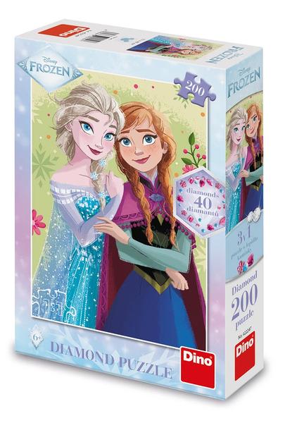Puzzle 200 Frozen Jarní portrét diamond