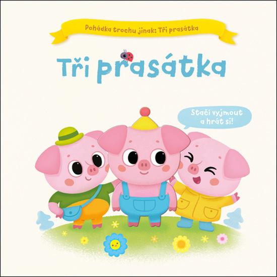 3D kniha Tři prasátka Neobyčejný příběh