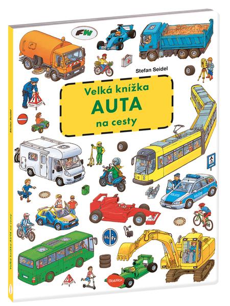 Velká knížka Auta na cesty - 9788076773110
