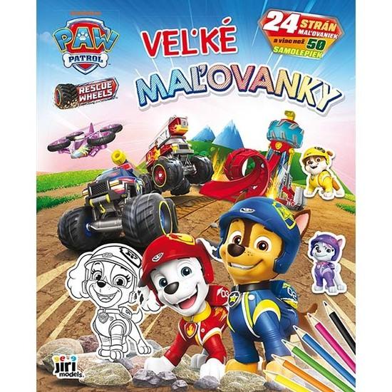 Veľké maľovanky Labková patrola