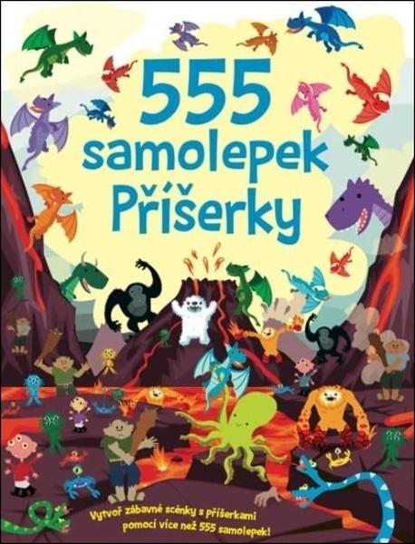 555 samolepek Příšerky - 9788025640227