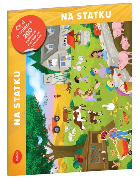 Čti a nalepuj Na statku - 9788076773066