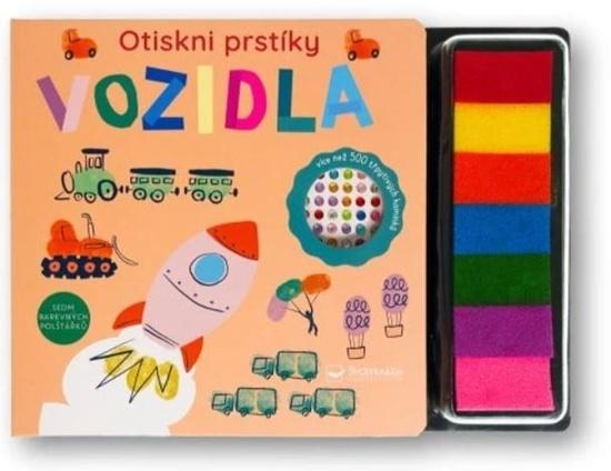 Otiskni prstíky Vozidla - 9788025639757