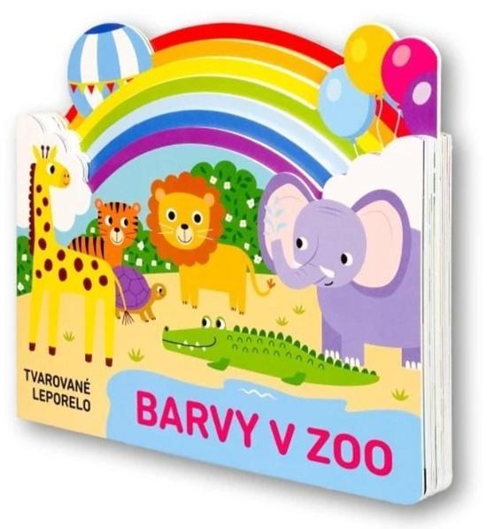 Tvarované leporelo Barvy v zoo - 9788025639818