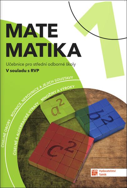 Matematika 1 pro SOŠ Učebnice - 9788075639554