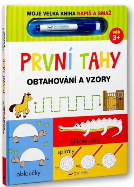 Moje velká kniha Napiš a smaž První tahy - 9788025640128