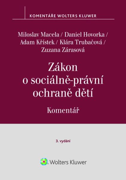 Zákon o sociálně-právní ochraně dětí - 9788028603021