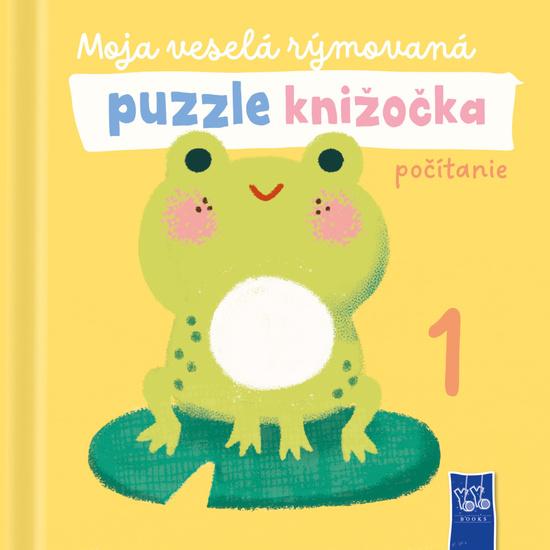 Moja veselá rýmovaná puzzle knižočka Počítanie