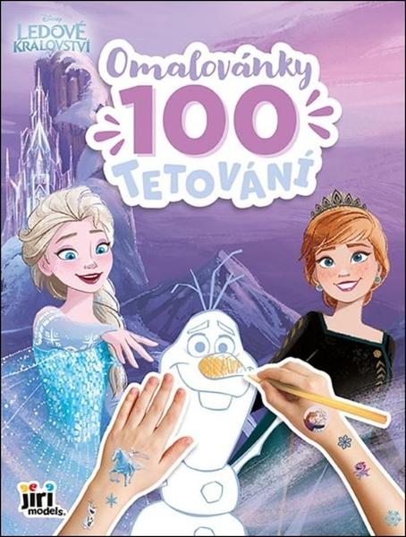 Omalovánky a 100 tetování Ledové království