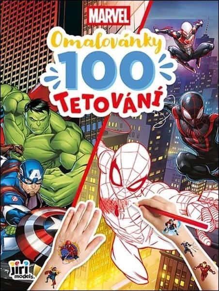 Omalovánky a 100 tetování Marvel