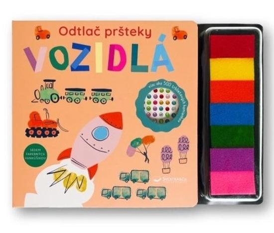 Odtlač pršteky Vozidlá - 9788056716656