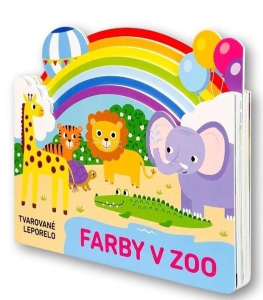 Tvarované leporelo Farby v zoo - 9788056717011