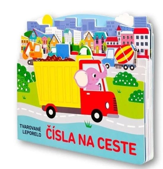 Tvarované leporelo Čísla na ceste - 9788056716991