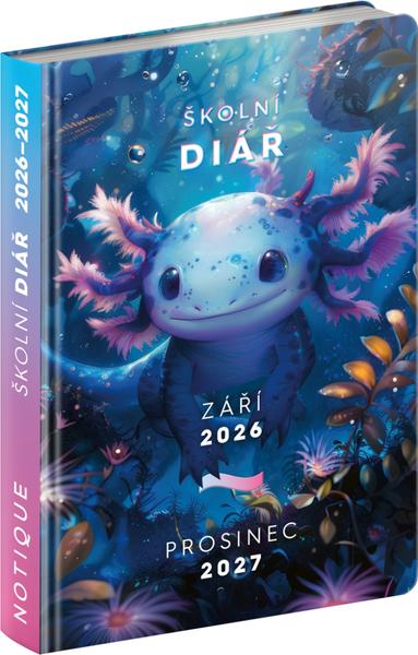 Školní diář Axolotl 2026-2027