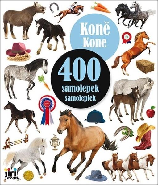 400 samolepek Koně