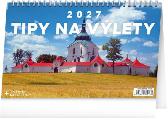 Tipy na výlety 2027 - stolní kalendář