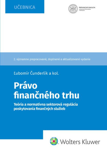 Právo finančného trhu - 9788057108450