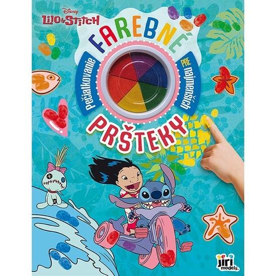 Farebné pršteky Lilo & Stitch