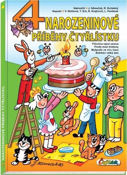 4 narozeninové příběhy Čtyřlístku - 9788087849897