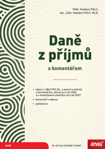 Daně z příjmů s komentářem 2026 - 9788075544407
