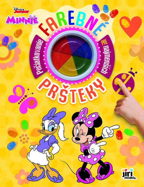 Farebné pršteky Minnie