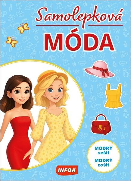 Samolepková móda Modrý sešit - 9788076972544