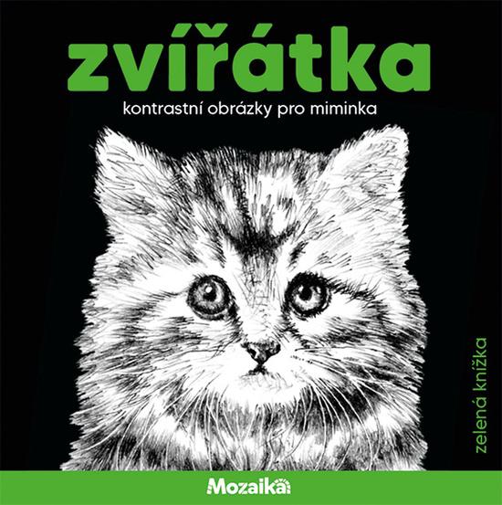 Zvířátka kontrastní obrázky pro miminka - 9788075477750