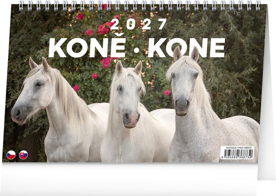 Koně 2027 - stolní kalendář