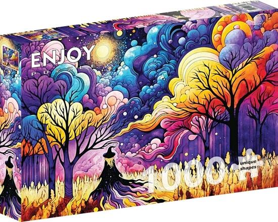 Puzzle Cesta čarodějnice 1000 dílků