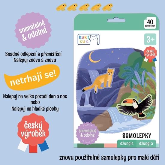 Samolepky džungle