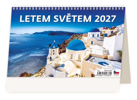 Letem světem 2027 - stolní kalendář