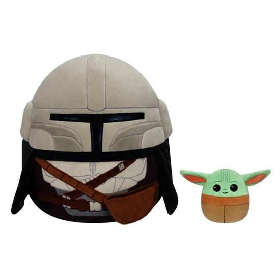 Squishmallows Star Wars Mandalorian a Grogu