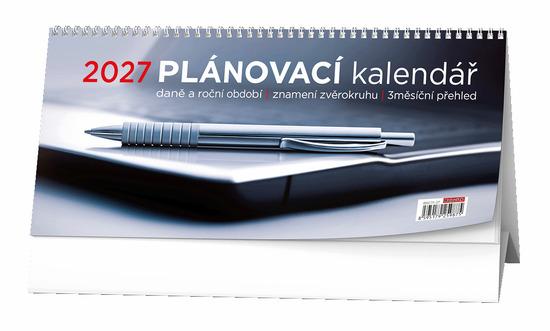 Plánovací daňový kalendář 2027 - stolní kalendář