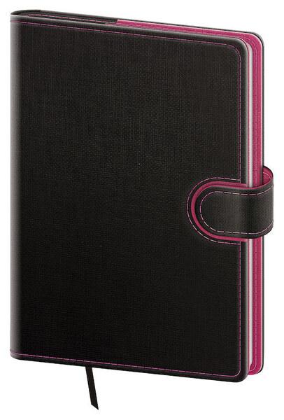 Denní diář 2027 A5 Flip antracit-magenta