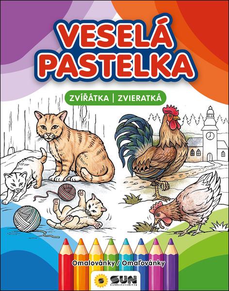 Veselá pastelka Zvířátka/Zvieratka