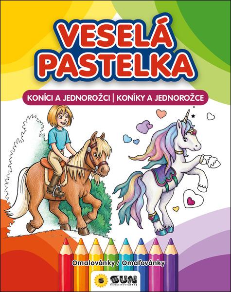 Veselá pastelka Koníci a jednorožci/Koníky a Jednorožce