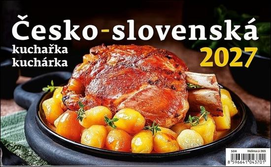 Česko-slovenská kuchařka 2027 - stolní kalendář