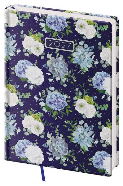 Denní diář 2027 A5 Vario Lyra Floral