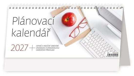 Plánovací kalendář 2027 - stolní kalendář